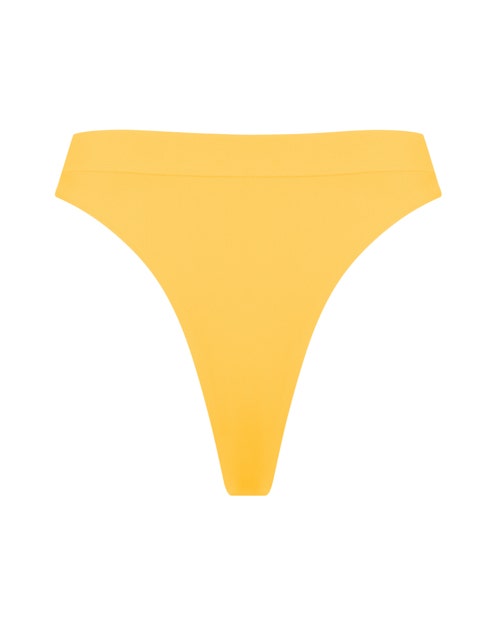 Yellow High Waist Bikini