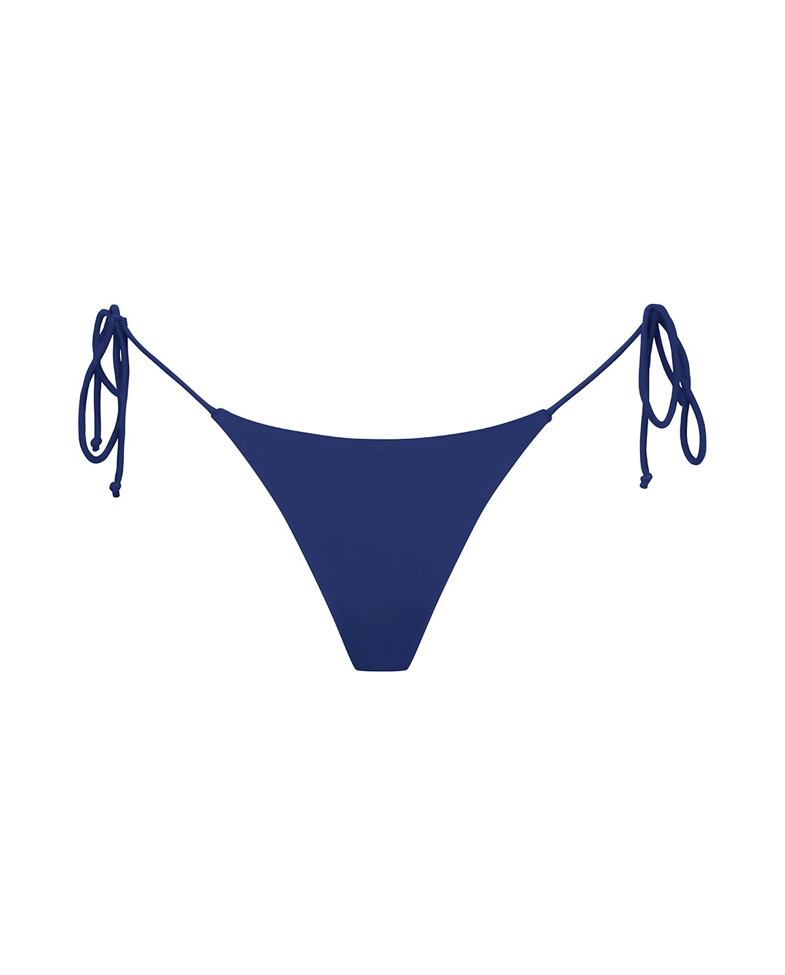 Navy Blue String Tie Side Bikini